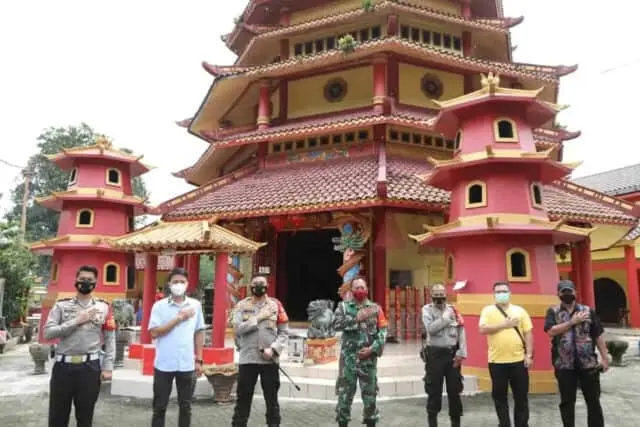 Imlek 2021, Kapolresta Tangerang Cek Pengamanan dan Prokes di Vibara Caga Sasana Imlek 2021, Kapolresta Tangerang Cek Pengamanan dan Prokes di Vibara Caga Sasana