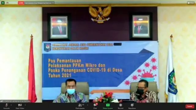 Kemendagri Terjunkan Tim untuk Pantau Pembuatan Posko PPKM Mikro di Desa Kemendagri Terjunkan Tim untuk Pantau Pembuatan Posko PPKM Mikro di Desa