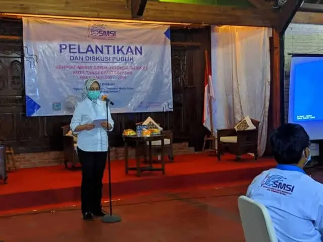 Walikota Hadiri Pelantikan Pengurus SMSI Tangsel Walikota Hadiri Pelantikan Pengurus SMSI Tangsel