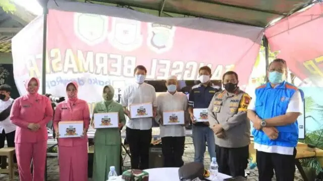 Pemkot Launching Jakarta Tangsel Bermasker Pemkot Launching Jakarta Tangsel Bermasker