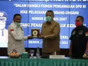 Benyamin Terima Kunjungan DPD RI, Bahas Penanganan Bencana Daerah Benyamin Terima Kunjungan DPD RI, Bahas Penanganan Bencana Daerah