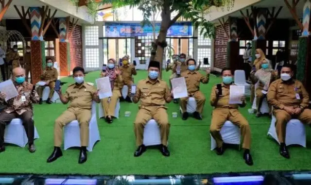 HUT Kota Tangerang ke-28, Bapenda Launching Non Tunai SPPT PBB HUT Kota Tangerang ke-28, Bapenda Launching Non Tunai SPPT PBB