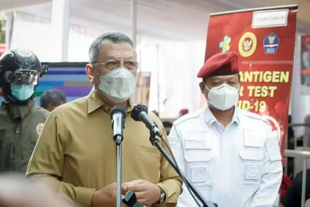 Kasus Covid-19 di Tangsel Menurun Kasus Covid-19 di Tangsel Menurun