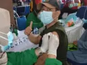 Ratusan Polisi dan Wartawan di Kota Tangerang Divaksinasi Covid-19 Ratusan Polisi dan Wartawan di Kota Tangerang Divaksinasi Covid-19