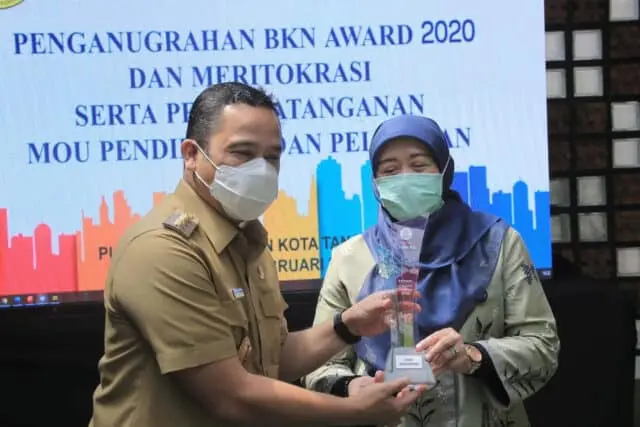 BKN Award 2020, Kota Tangerang Inovasi Manajemen ASN Terbaik BKN Award 2020, Kota Tangerang Inovasi Manajemen ASN Terbaik