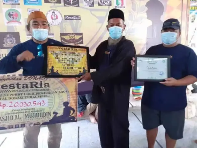 Bantu Pembangunan Masjid di Sodong Tigaraksa, Vespataria Gelar Baksos Donasi Bantu Pembangunan Masjid di Sodong Tigaraksa, Vespataria Gelar Baksos Donasi