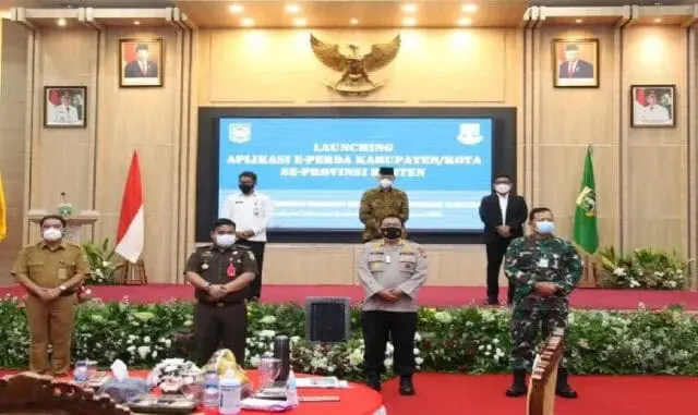 Hadiri Launching Aplikasi E-Perda, Polda Banten Apresiasi Inovasi Pelayanan Pemerintah Hadiri Launching Aplikasi E-Perda, Polda Banten Apresiasi Inovasi Pelayanan Pemerintah