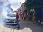 8 Keluarga di Karawaci Terjangkit DBD, PMI Kota Tangerang Lakukan Fogging 8 Keluarga di Karawaci Terjangkit DBD, PMI Kota Tangerang Lakukan Fogging