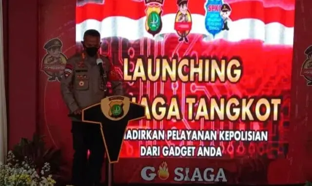 Polsek Tangerang Luncurkan Aplikasi Pengaduan Go Siaga