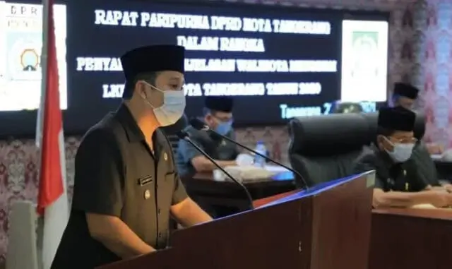 Paripurna LKPJ Kota Tangerang, Terdapat 11 Sasaran Pembangunan di Tahun 2020 Paripurna LKPJ Kota Tangerang, Terdapat 11 Sasaran Pembangunan di Tahun 2020