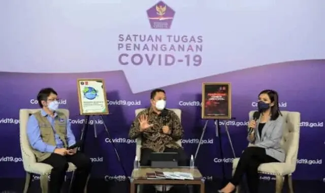 Talkshow BNPB, Arief Sampaikan Progres Penanganan Pandemi di Kota Tangerang Talkshow BNPB, Arief Sampaikan Progres Penanganan Pandemi di Kota Tangerang