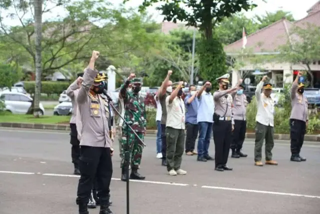 Gelar Apel Persiapan, Dandim Mengajak personil Pengamanan Paskah Gelar Apel Persiapan, Dandim Mengajak personil Pengamanan Paskah