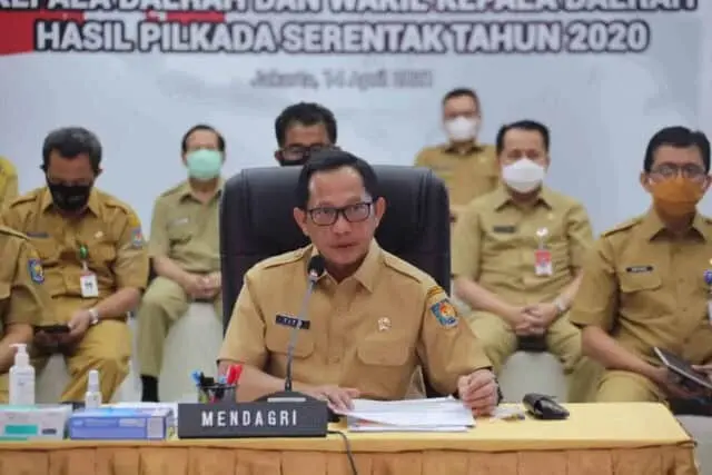Mendagri: Kepala Daerah Terpilih Diimbau Kendalikan Laju Covid-19