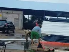 Bangunan Gudang PT. GPI Distop Wasdal DTRB Masih Bandal Beraktivitas Bangunan Gudang PT. GPI Distop Wasdal DTRB Masih Bandal Beraktivitas