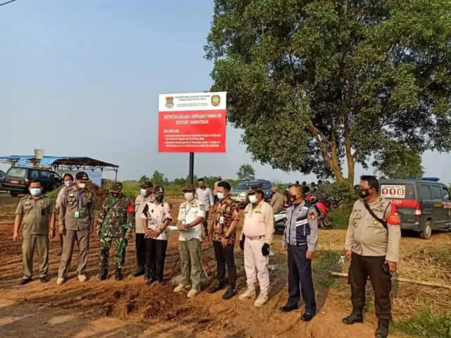 Galian Tanah Bantar Panjang Tigaraksa Ditutup Satpol PP Kabupaten Tangerang