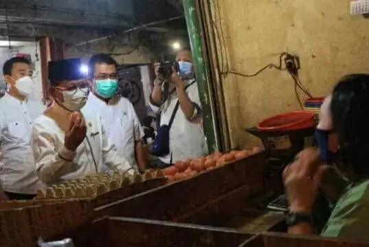 Sidak Pasar Jelang Puasa, Harga Komoditas Harian di Tangerang Naik