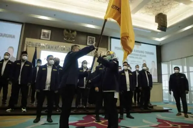 Airin Kukuhkan Karang Taruna Tangsel 2020-2025 Airin Kukuhkan Karang Taruna Tangsel 2020-2025