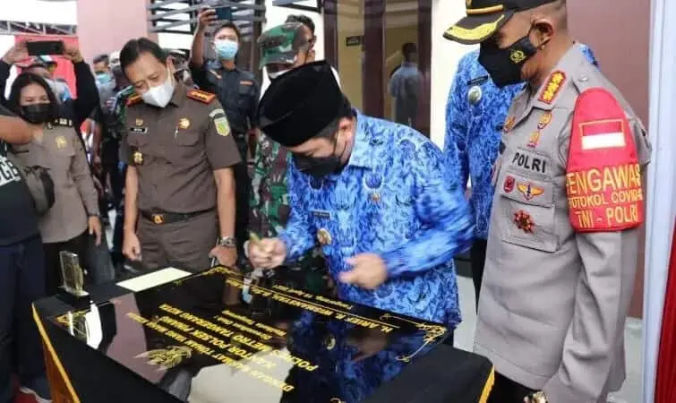 Tujuh Tahun, Polsek Pinang Diresmikan