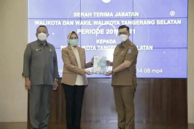 Akhiri Masa Jabatan, Airin Lakukan Setijab PLH Walikota Tangsel Akhiri Masa Jabatan, Airin Lakukan Setijab PLH Walikota Tangsel