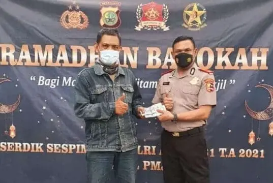 Serdik Sespimen Angkatan 61 TNI-Polri Berbagi di Ramadhan Barokah 1442 H Serdik Sespimen Angkatan 61 TNI-Polri Berbagi di Ramadhan Barokah 1442 H