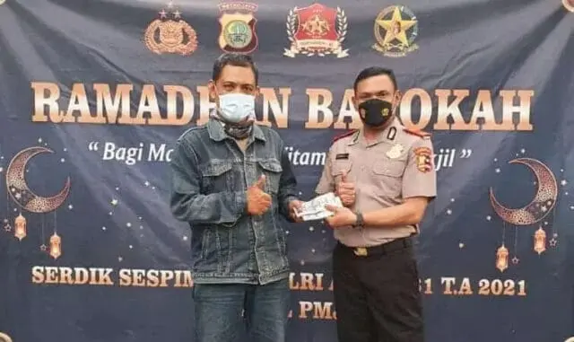 Serdik Sespimen Angkatan 61 TNI-Polri Berbagi di Ramadhan Barokah 1442 H Serdik Sespimen Angkatan 61 TNI-Polri Berbagi di Ramadhan Barokah 1442 H