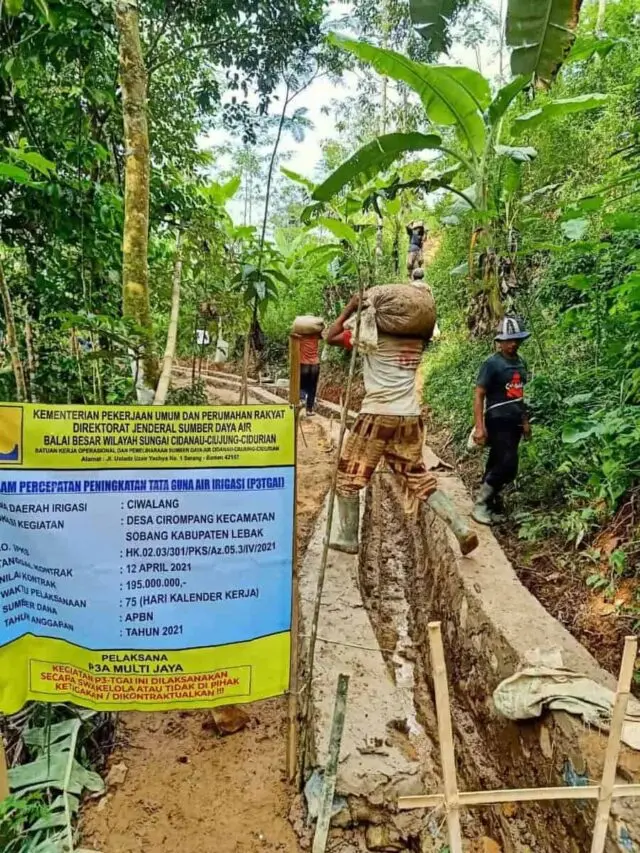 P3 TGAI Desa Cirompang Diapresiasi Warga P3 TGAI Desa Cirompang Diapresiasi Warga