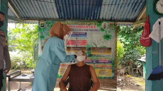 Sebanyak 69 Orang di Swab Antigen di Cisauk, 1 Orang Reaktif Diisolasi
