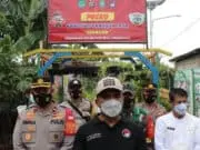KTJ Gandasari Satres Narkoba Tangerang Kota Swab Antigen Acak Warga Mudik KTJ Gandasari Satres Narkoba Tangerang Kota Swab Antigen Acak Warga Mudik