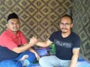 AMB Dukung Bacaldes Pemulihan Ekonomi, Uyung: Lakukan Strategi Ekonomi Desa Kerta Uyung (Bakal Calon Kepala Desa Kerta) bersama H. Tedi Sudarma (Aktivis Muda Banjarsari).