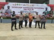 Sukseskan Program Satu Juta Vaksin, Polsek Panongan Fasilitas 491Warga Sukseskan Program Satu Juta Vaksin, Polsek Panongan Fasilitas 491Warga