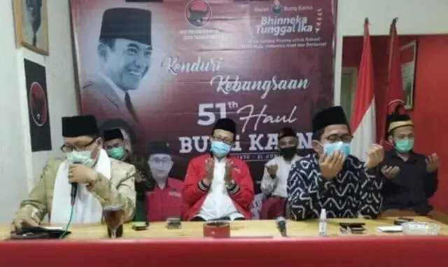 Kenduri Kebangsaan PDI Perjuangan Kota Tangerang Do'akan Ir Soekarno Kenduri Kebangsaan PDI Perjuangan Kota Tangerang Do'akan Ir Soekarno