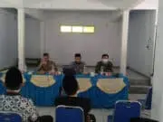 Prihal Pilkades Serentak, Ini Pesan Camat Banjarsari Asep Raedi, Camat Banjarsari saat melakukan tahapan sosialisasi Perbup Nomor 11 Tahun 2021.