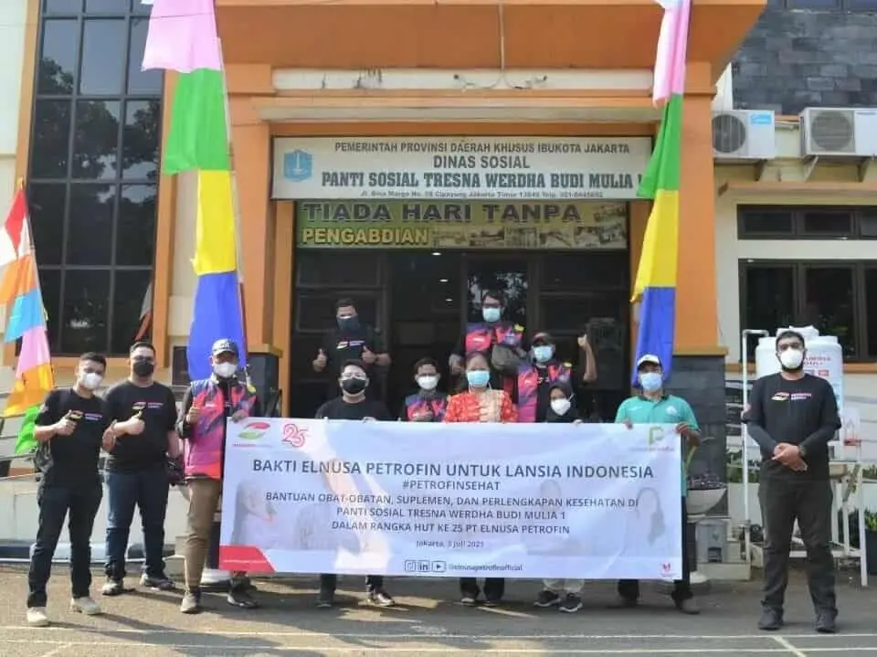 Bakti Elnusa Petrofin untuk Lansia, Wujud Syukur 25 Tahun