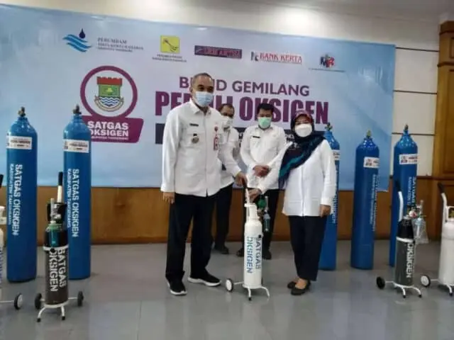 Pemkab Tangerang Bentuk Satgas Oksigen, Perumdam TKR Jadi Koordinator Pemkab Tangerang Bentuk Satgas Oksigen, Perumdam TKR Jadi Koordinator