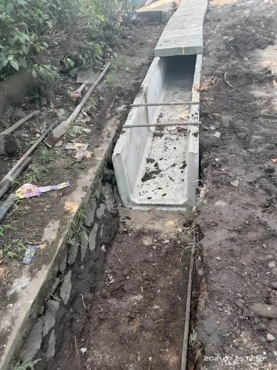 Proyek Drainase U-Ditch Jalan Sukabakti-Binong Lemah Pengawasan Proyek Drainase U-Ditch Jalan Sukabakti-Binong Lemah Pengawasan