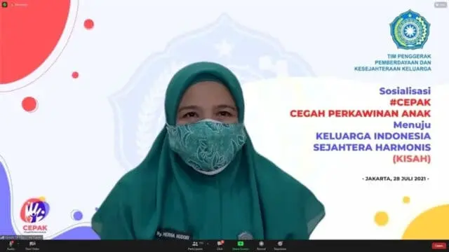 Angka Perkawinan Anak Masih Tinggi, TP-PKK Pusat Bendung dengan Gerakan Cepak Angka Perkawinan Anak Masih Tinggi, TP-PKK Pusat Bendung dengan Gerakan Cepak