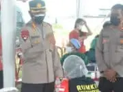 Polres Metro Tangerang Kota Lakukan Serbuan Vaksin Dilokasi Slum Area