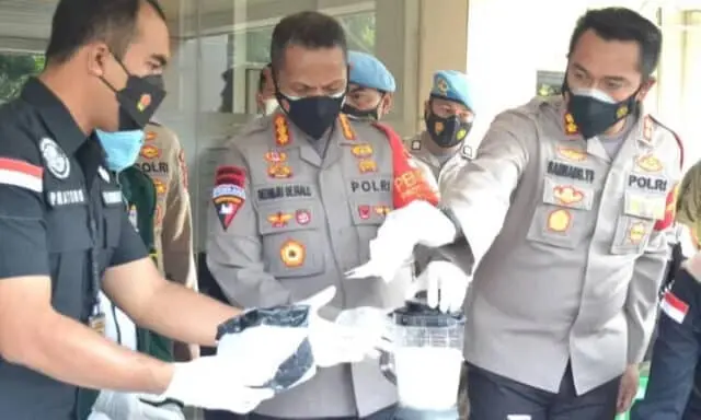 Diungkap Juni-Juli 2021, Narkotika Jenis Ganja, Ekstasi dan Sabu Dimusnahkan