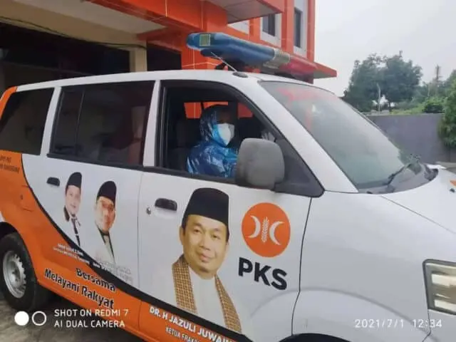 Masuk Zona Merah, PKS Kabupaten Tangerang Siagakan Ambulan Masuk Zona Merah, PKS Kabupaten Tangerang Siagakan Ambulan