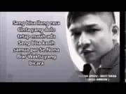 Lirik Lagu Beta Mati Rasa – Pasha Ungu Lirik Lagu Beta Mati Rasa - Pasha Ungu