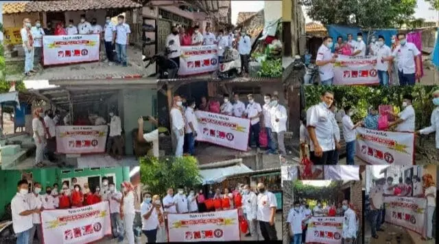 Aliansi Nawacita Gelar Kegiatan Pembagian Sembako Se-kota Cilegon Aliansi Nawacita Gelar Kegiatan Pembagian Sembako Se-kota Cilegon