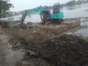 Baru Beberapa Hari Dibangun, Turap Situ Kelapa Dua Ambruk Baru Beberapa Hari Dibangun, Turap Situ Kelapa Dua Ambruk