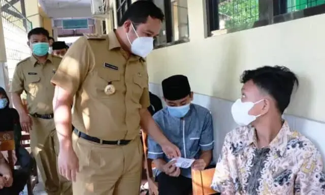 Vaksinasi Pelajar, Kejar Pembelajaran Tatap Muka di Kota Tangerang Vaksinasi Pelajar, Kejar Pembelajaran Tatap Muka di Kota Tangerang