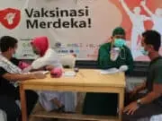 Vaksinasi Merdeka di 24 Titik, Polres Metro Tangerang Kota: Cukup Tunjukan KTP Vaksinasi Merdeka di 24 Titik, Polres Metro Tangerang Kota: Cukup Tunjukan KTP