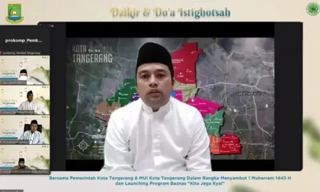 Dzikir dan Istigosah 1 Muharram 1443 Hijriah, Kota Tangerang 'Kita Jaga Kyai' Dzikir dan Istigosah 1 Muharram 1443 Hijriah, Kota Tangerang 'Kita Jaga Kyai'