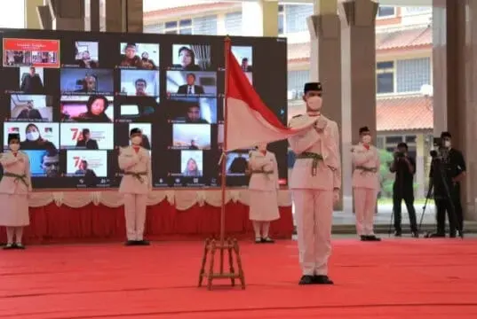 18 Paskibraka Kota Tangerang Dikukuhkan