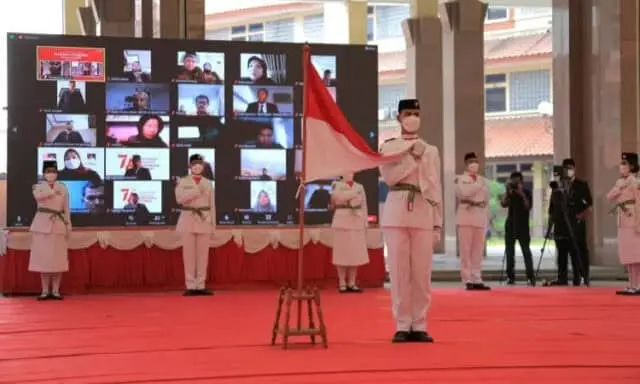 18 Paskibraka Kota Tangerang Dikukuhkan 18 Paskibraka Kota Tangerang Dikukuhkan