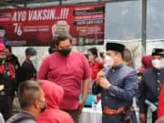 Diapresiasi Wali Kota, PDI Perjuangan Kota Tangerang Rayakan HUT RI ke- 76 Dengan Vaksinasi Diapresiasi Wali Kota, PDI Perjuangan Kota Tangerang Rayakan HUT RI ke- 76 Dengan Vaksinasi