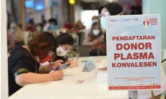 Tangcity Gandeng PMI Kota Tangerang, Target 240 Kantong Plasma Konvalesen Tangcity Gandeng PMI Kota Tangerang, Target 240 Kantong Plasma Konvalesen