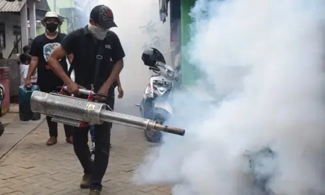 Demam Berdarah Mewabah, PMI Kota Tangerang Gencarkan Fogging Demam Berdarah Mewabah, PMI Kota Tangerang Gencarkan Fogging